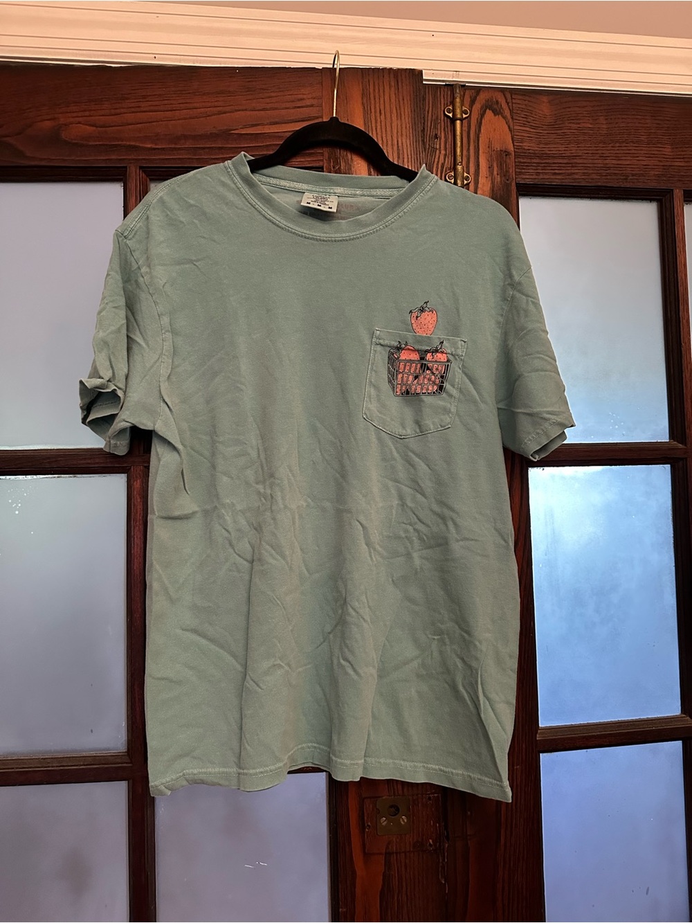 Stay home club strawberry t shirt